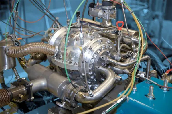 Bild: Innovativer Antrieb - der Hüttlin-Kugelmotor