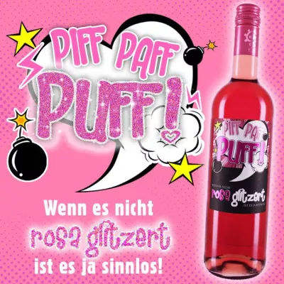 Bild: Piff Paff Puff! – Der etwas andere Rosé, jetzt neu im Weinregal.