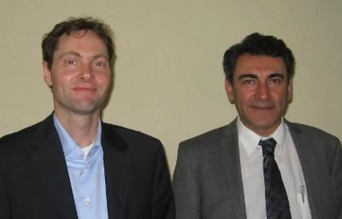 Prof. Dr. Wolfgang Maison (Universität Hamburg) und Dr. Davar Feili (JLU Gießen) zu Gast bei timm (F