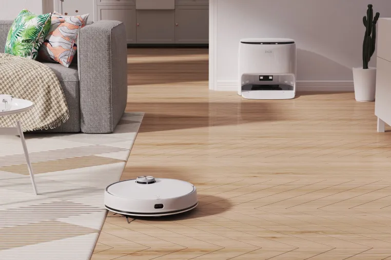 ZACO M1S Saug- und Wischroboter mit intelligenter Waschstation Bild: ZACO M1S Saug- und Wischroboter mit intelligenter Waschstation