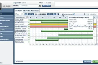 Bild: ETHALON präsentiert neue Version der Personaleinsatzplanungssoftware ARGOS auf der EuroCIS 2009