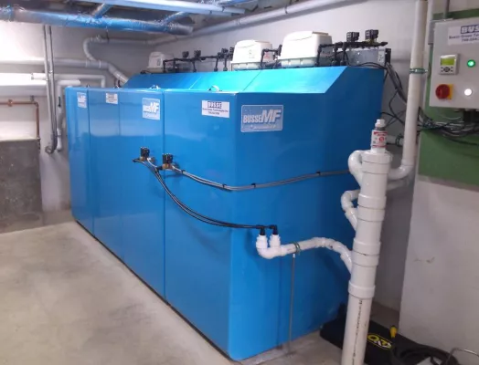 Bild: Kleinkläranlage BUSSE-MF auf prominentem TV-Sendeplatz in den USA