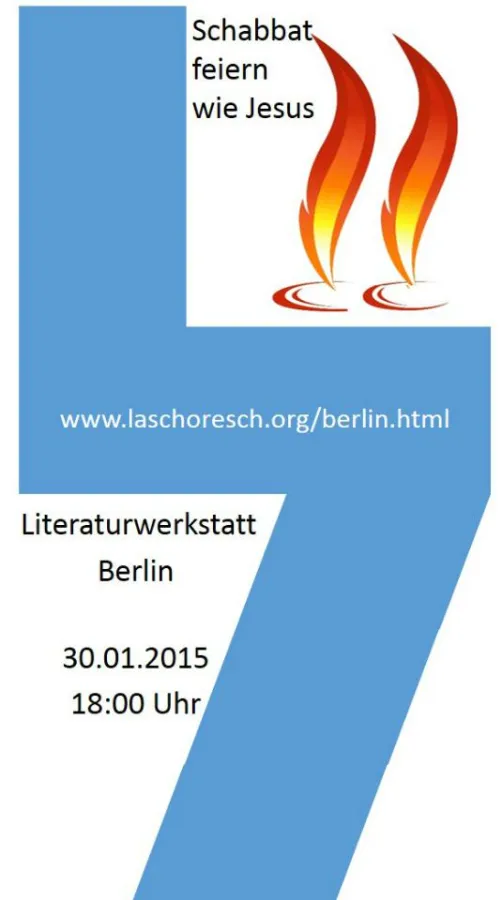 Schabbat_mit_Jesus_Jeschua_Berlin_30012015 -  Flamme ©Fotolia