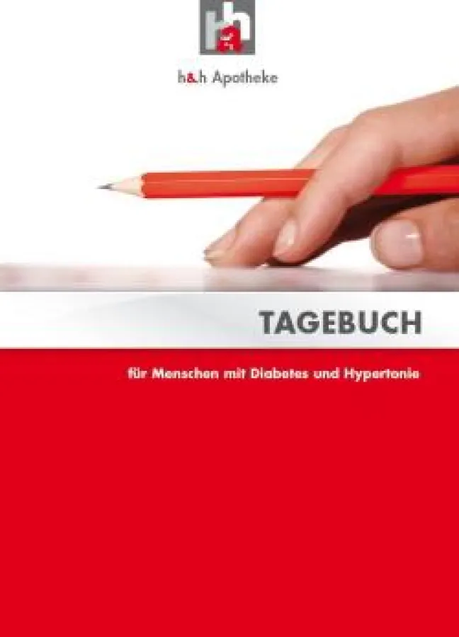 Blutzucker Dokumentation mit dem neuen h&h Blutzucker Tagebuch