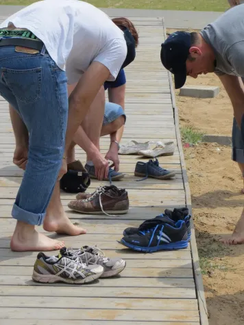 Bild: Ellen Kamrad richtete Sommerfest für IMAT UVE aus