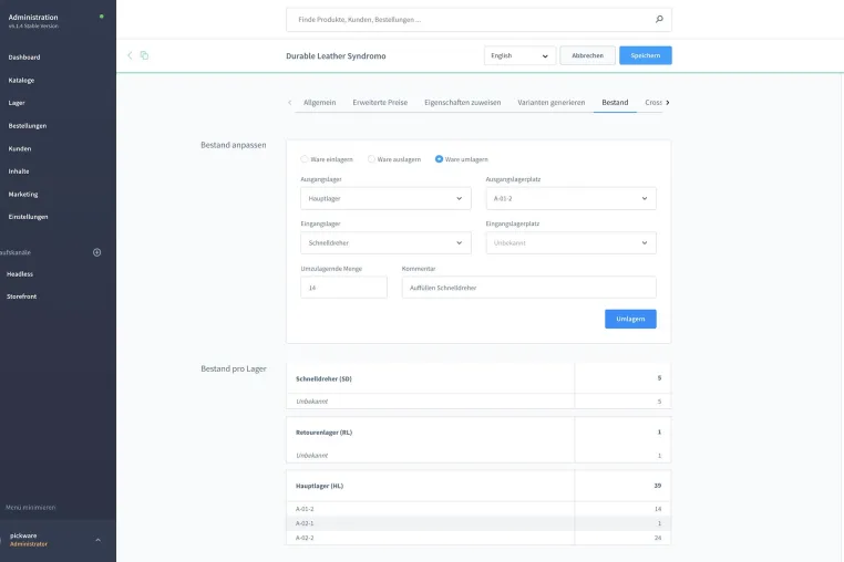 Bild: Pickware Release: Warenwirtschaft für Shopware 6 verfügbar