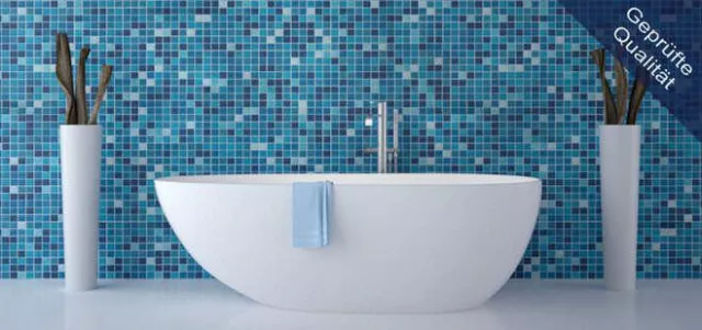 Bild: Badewannentypen - Freistehende Badewannen aus Mineralguss eignen sich für jedes Arrangement