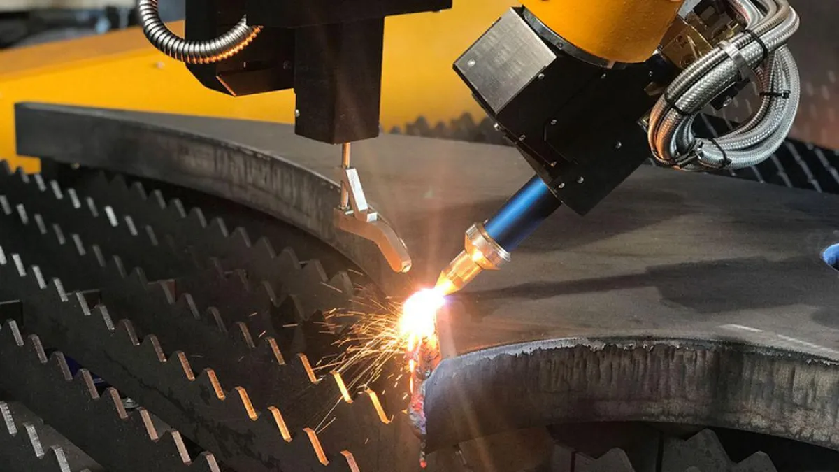 Der Autogenrotator von MicroStep schafft neue Möglichkeiten in der 3D-Dickblechbearbeitung