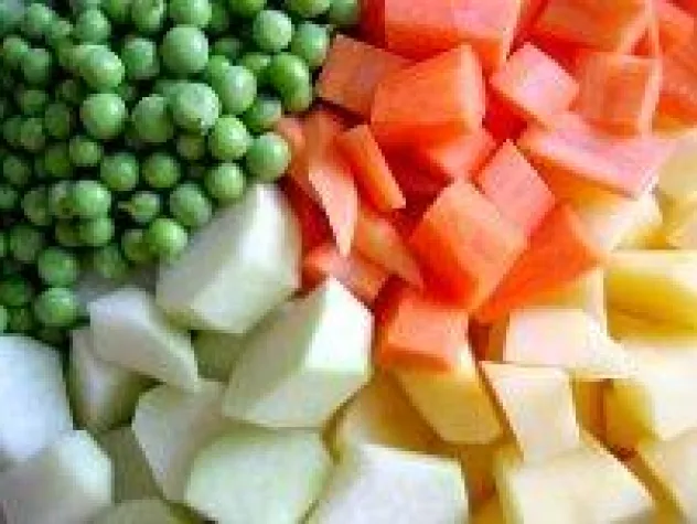 Bild: Gemüse und Obst für ein vitales Leben