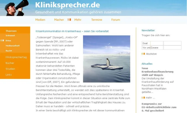 Bild: Kommunikation im Krankenhaus