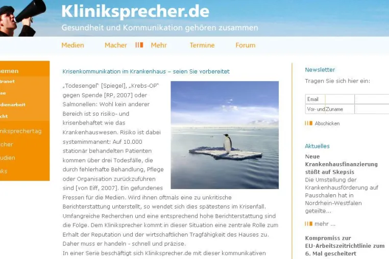 Kommunikation im Krankenhaus Bild: Kommunikation im Krankenhaus