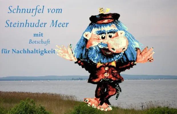 Bild: Schnurfel und die Steinhuder Museen wollen ins Guiness-Buch der Rekorde: Wer macht mit beim größten Bettlaken?