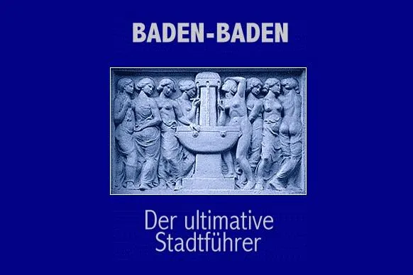 Bild: Fünf Jahre erfolgreiche Internetpräsentation Baden-Badens
