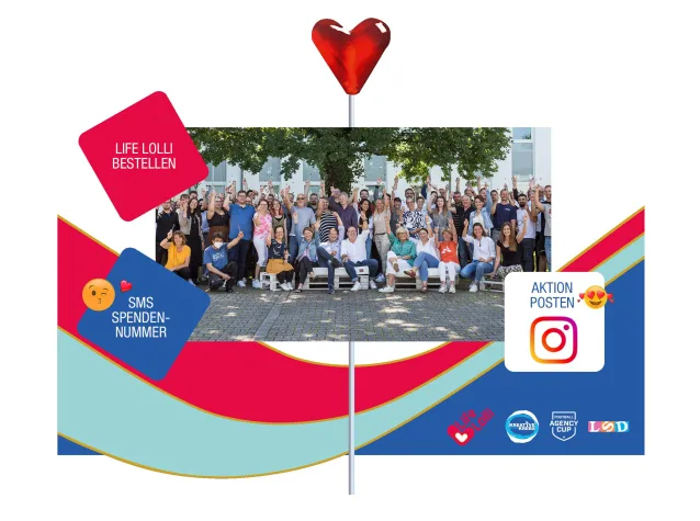 Bild: Aufruf zum leckersten DNA-Test der Welt – Life Lolli macht Agenturen zu Lebensrettern