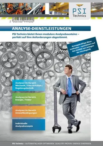 Die modularen Analysebausteine von PSI Technics - perfekt auf Ihre Anforderungen abgestimmt Bild: Die modularen Analysebausteine von PSI Technics - perfekt auf Ihre Anforderungen abgestimmt