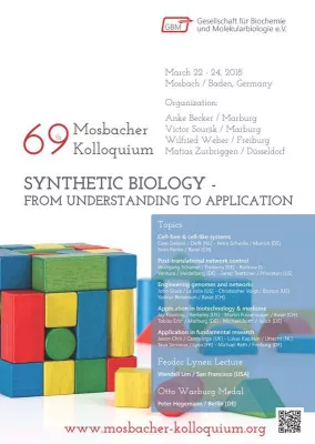 Bild: 69. Mosbacher Kolloquium: Synthetic Biology – from Understanding to Application