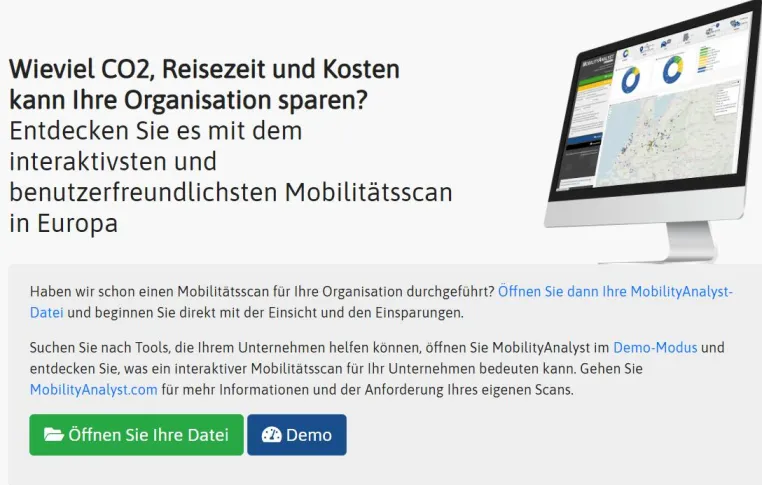 Bild: Mitarbeitermobilität in Zeiten von Corona: MobilityAnalyst unterstützt Arbeitgeber gezielt bei Neuausrichtung