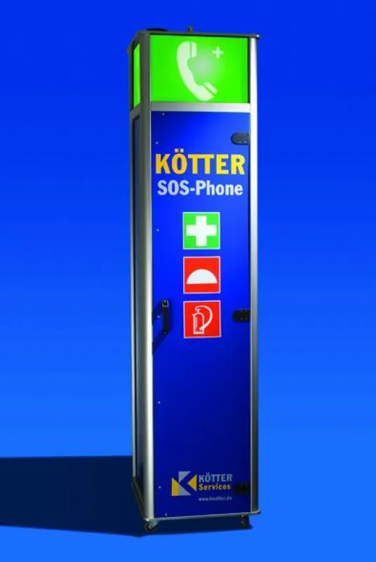 Das KÖTTER SOS-Phone wurde mit dem RWE Arbeitsschutzpreis ausgezeichnet