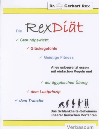 Die RexDiät - Das Schlankheits-Geheimnis unserer tierischen Vorfahren Bild: Die RexDiät - Das Schlankheits-Geheimnis unserer tierischen Vorfahren