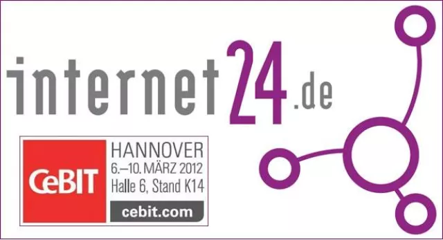 internet24 präsentiert individuelle Serverlösungen auf der Cebit 2012 Bild: internet24 präsentiert individuelle Serverlösungen auf der Cebit 2012