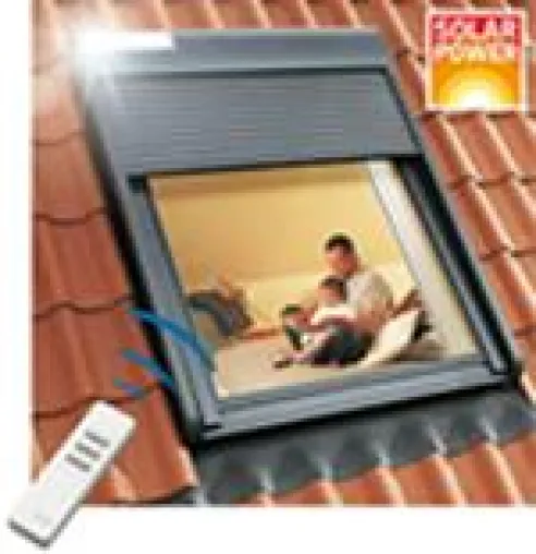 Bild: Dachfenster - Rollläden helfen Energiesparen