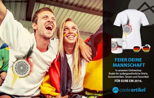 Bild: EM 2016 - Fußball trifft auf Design