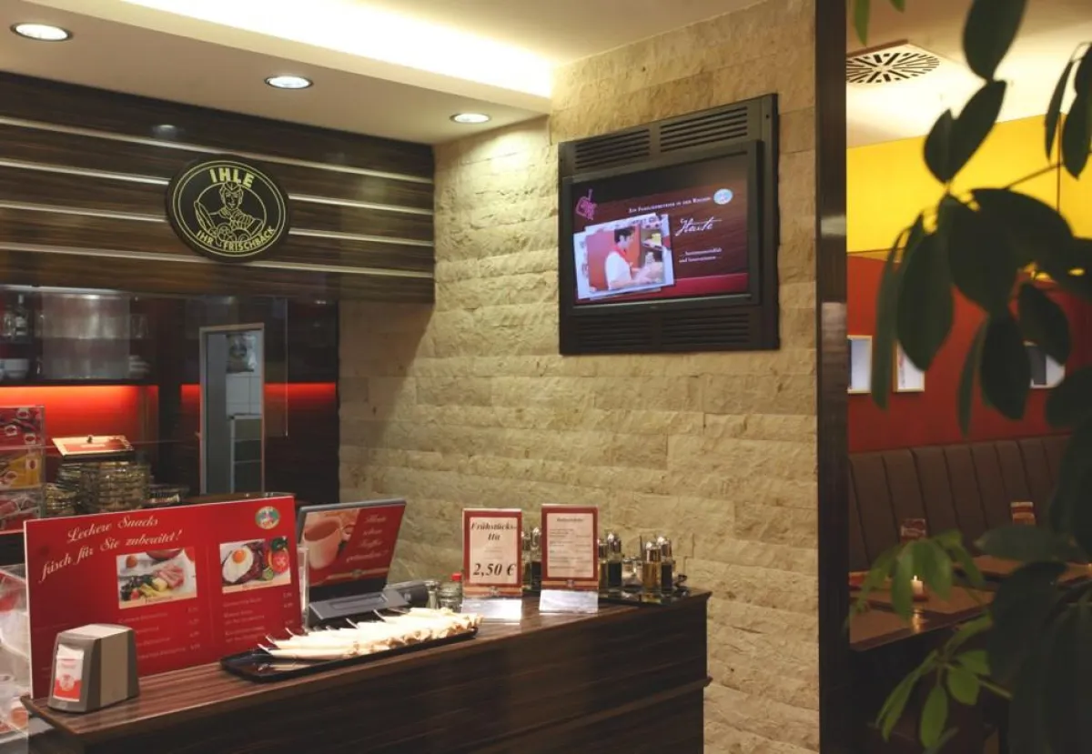 Instore-TV mit getTV der 42media group bei Ihle