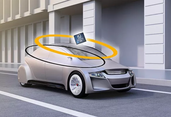 Bild: Autonomes Fahren: Optisches Datennetzwerk erhöht Sicherheit
