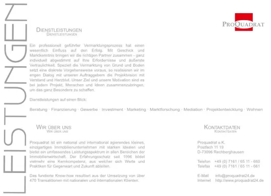 Bild: Proquadrat Immobilienmarktbericht 2011 – Stuttgart im Blick
