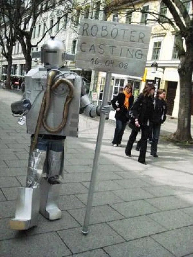 Aufruf zum Casting der Theaterperformance 