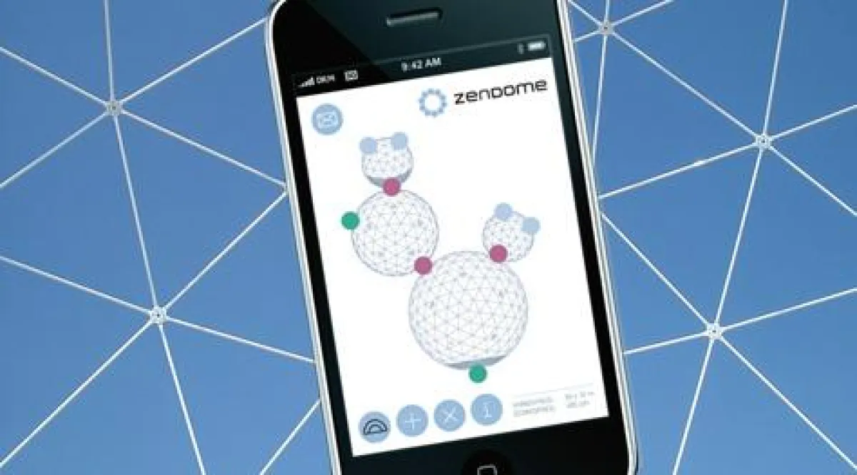 ZENDOME-App: Planungshilfe für Events