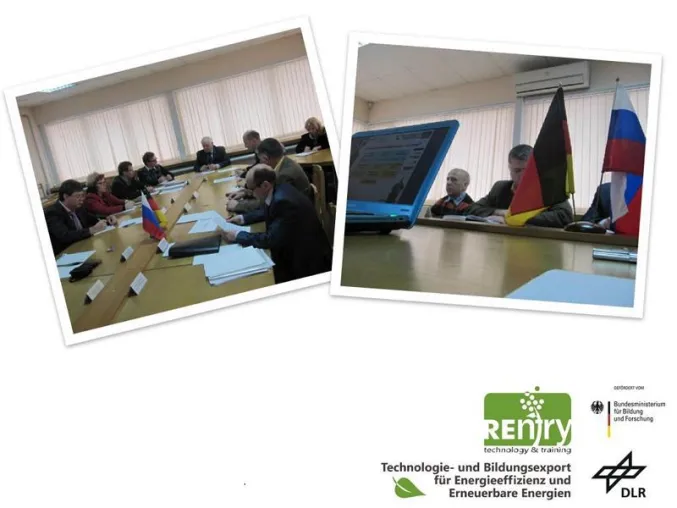 Bild: Deutsche Vertreter des REntry-Projektverbunds in Stavropol und Krasnodar