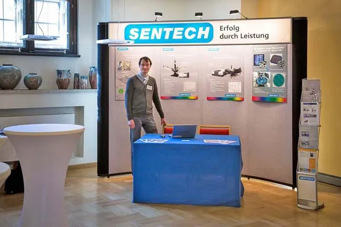 Bild: SENTECH auf dem 8. Ellipsometrie Workshop (WSE 2014) in Dresden