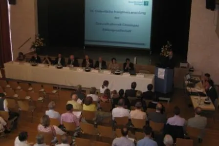 Bild: Hauptversammlung der Gesundheitswelt Chiemgau (GWC) am 17. Juli