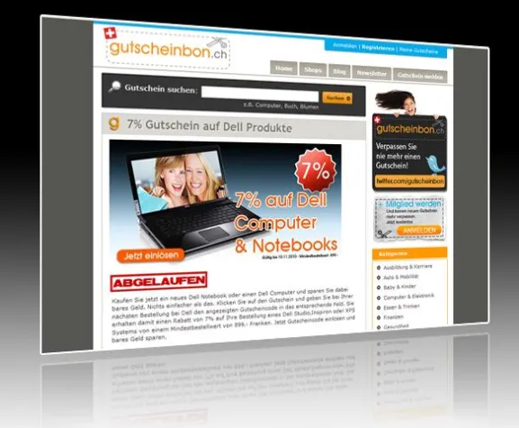 Bild: Das Gutscheinportal gutscheinbon.ch setzt auf Kundeninformation