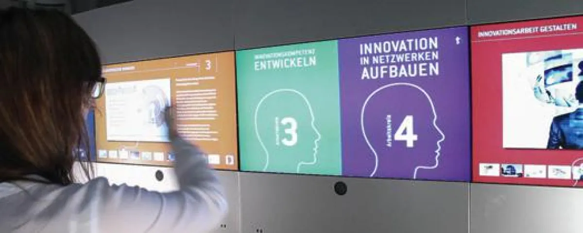 Mensch-Technik-Interaktion am Tag der Wissenschaft/ Copyright: Fraunhofer IAO