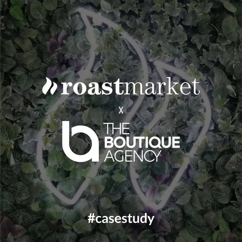 Neue Case Study online: The Boutique Agency mit roastmarket (© The Boutique Agency)
