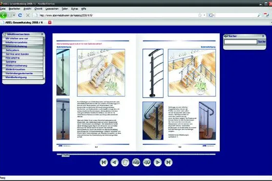 Bild: ABEL Metallwaren präsentiert neuen Online-Katalog zum Blättern mit umfangreichen Komfortfunktionen