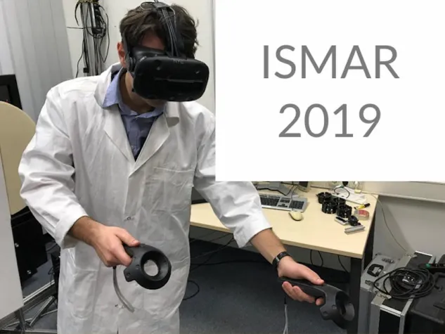 Bild: ISMAR 2019 (IEEE): Fabrizio Palmas wird Forschungsergebnisse zu Virtual Reality präsentieren