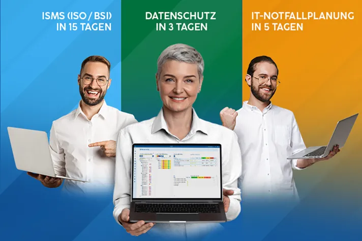 GRC Software für Informationssicherheit, IT-Notfallmanagement und Datenschutz bekommt neue Benutzeroberfläche Bild: GRC Software für Informationssicherheit, IT-Notfallmanagement und Datenschutz bekommt neue Benutzeroberfläche