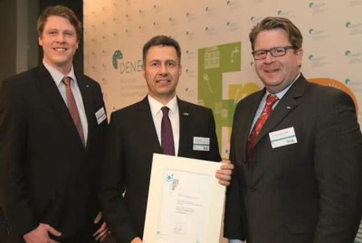 Bild: Effizienz begeistert - ebm-papst beim ersten Deutschen Energieeffizienzpreis 2014