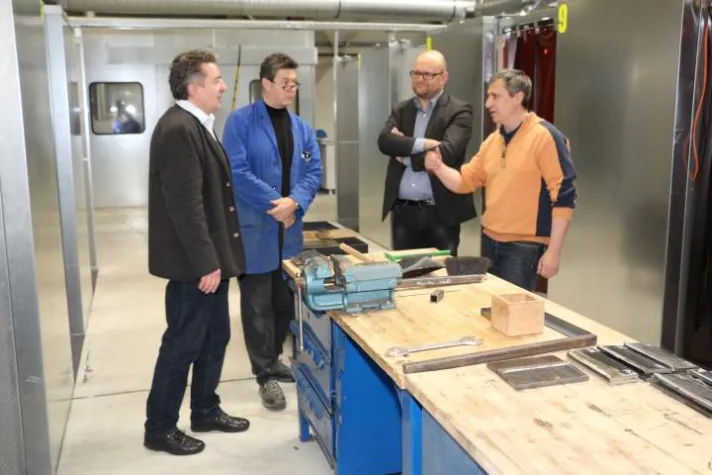 Bild: Schweißausbildung auf höchstem Niveau