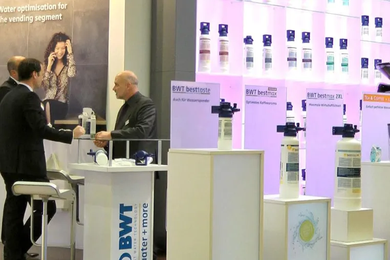 Eu’Vend 2011: Nachlese und Messe-Video von BWT water+more Bild: Eu’Vend 2011: Nachlese und Messe-Video von BWT water+more