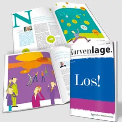 Bild: Pantos realisiert die zehnte Ausgabe der "Kurvenlage" für das Deutsche Aktieninstitut.