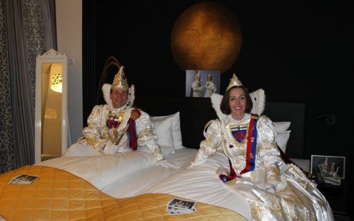 Königliches Ambiente für das Bonner Prinzenpaar Rainer I. und Victoria I. in der Hofburg Kameha Gran