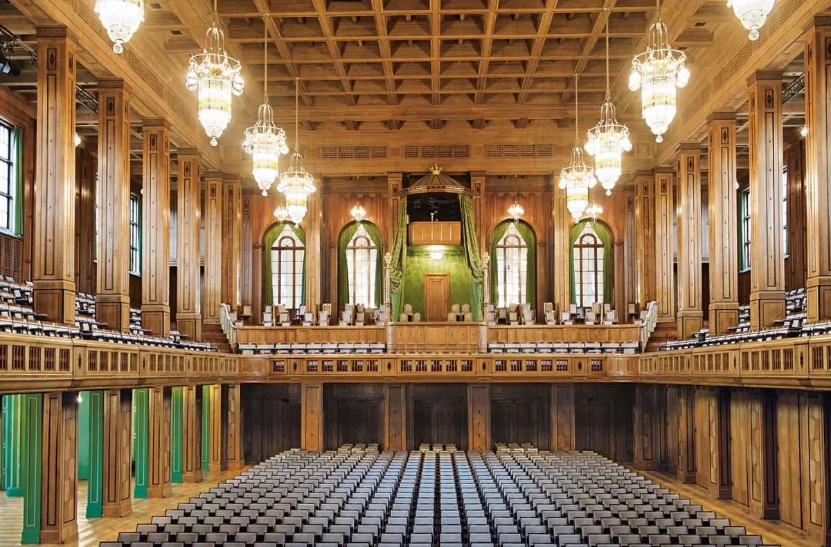 Max-Littmann-Saal im Regentenbau in Bad Kissingen (© Bayer. Staatsbad Bad Kissingen GmbH)