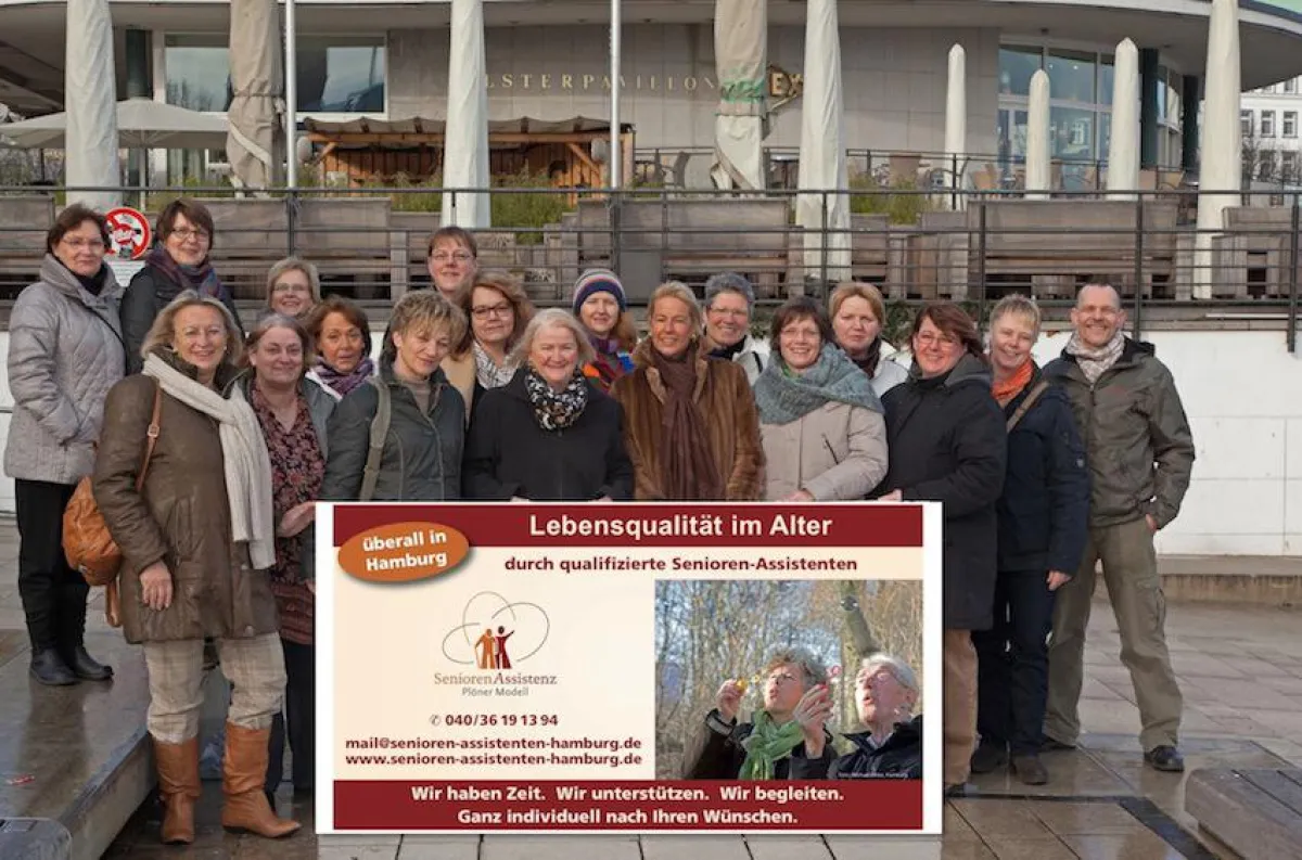 Hamburgs Senioren-Assistenten: Sie haben Zeit, unterstützen und begleiten.