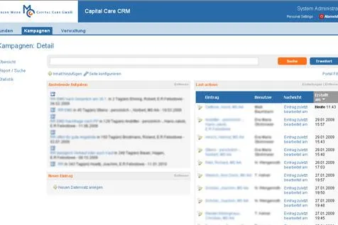 Bild: Capital Care GmbH startet mit xelos.net CRM