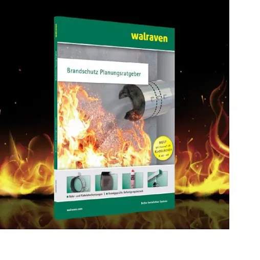 Bild: Neu überarbeitete Auflage des Brandschutz Planungsratgebers von Walraven