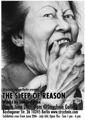 Strychnin Gallery Berlin presents - The Sleep of Reason - Zeichnungen von Laurie Lipton Bild: Strychnin Gallery Berlin presents - The Sleep of Reason - Zeichnungen von Laurie Lipton